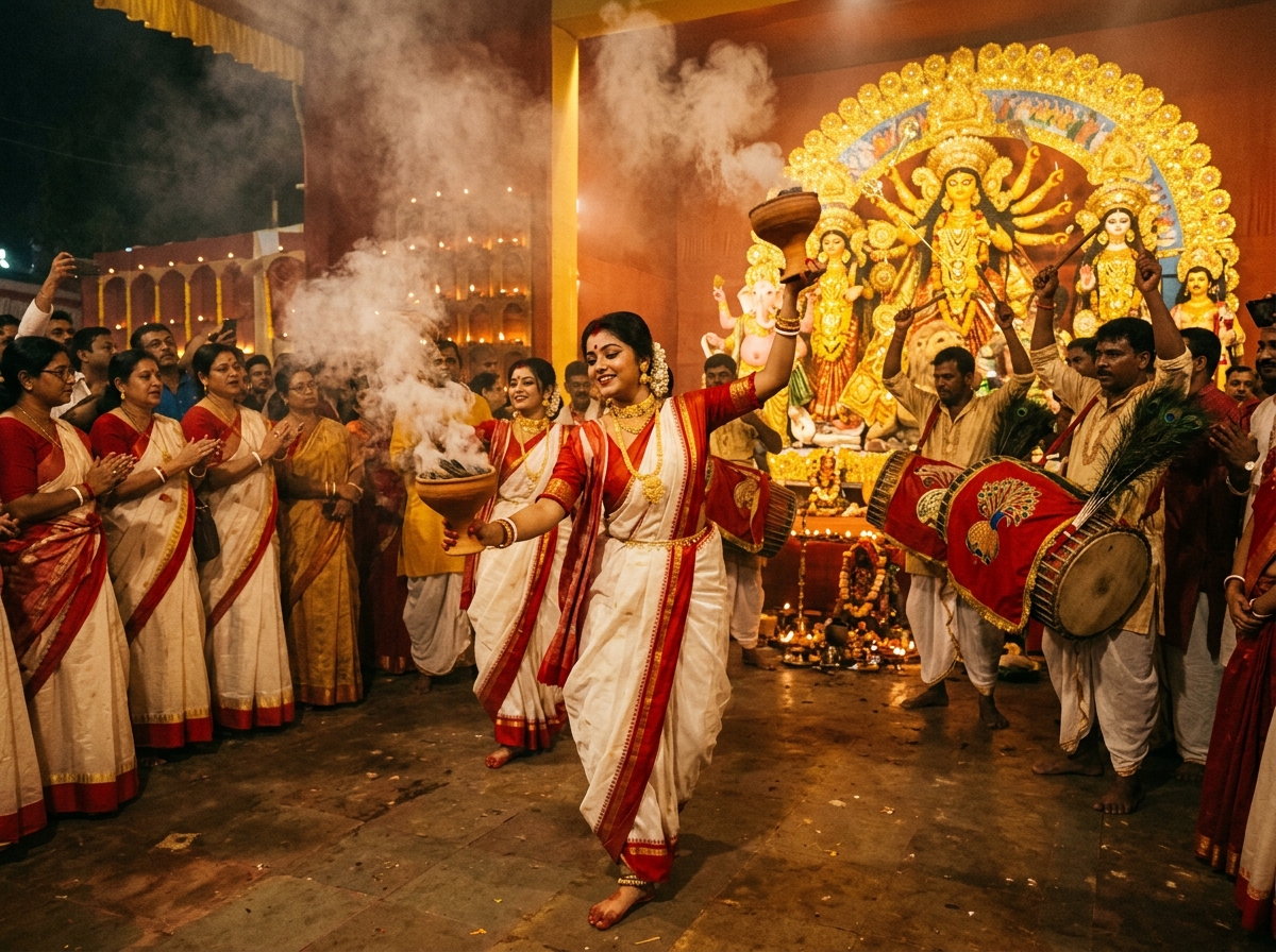 Dhunuchi Naach Dance Event